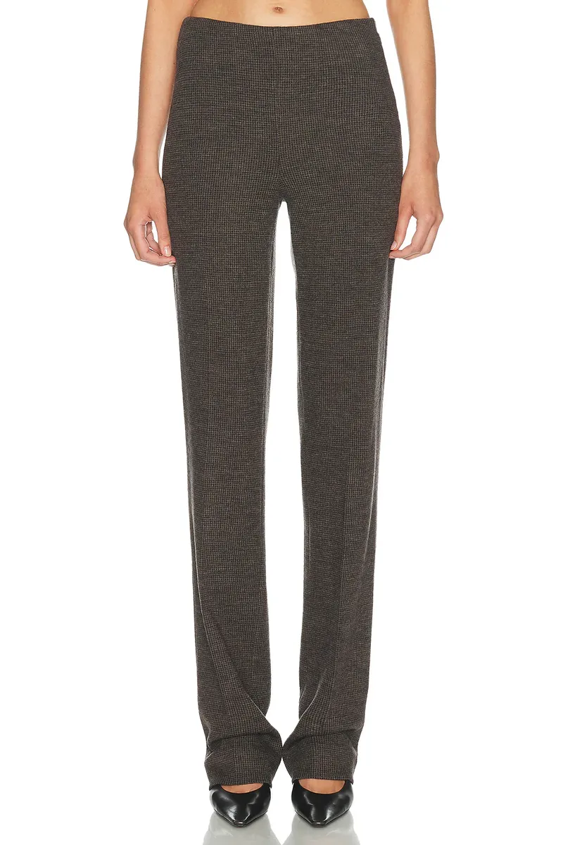 Ralph Lauren Collection Tick Weave Jersey Standard Pant | Thumbnail 2 Ralph Lauren Collection Tick Weave Jersey Standard Pant | Thumbnail 2