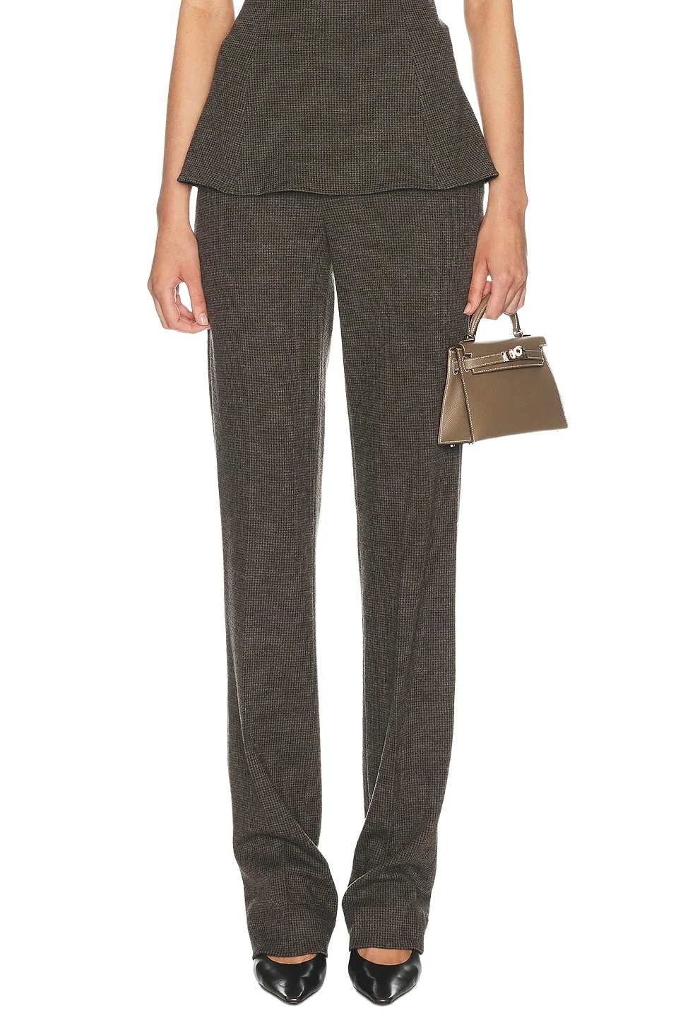 Ralph Lauren Collection Tick Weave Jersey Standard Pant