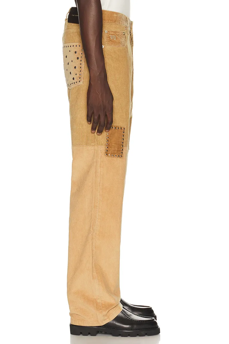 Wales Bonner Sissoo Studded Trouser | Thumbnail 2