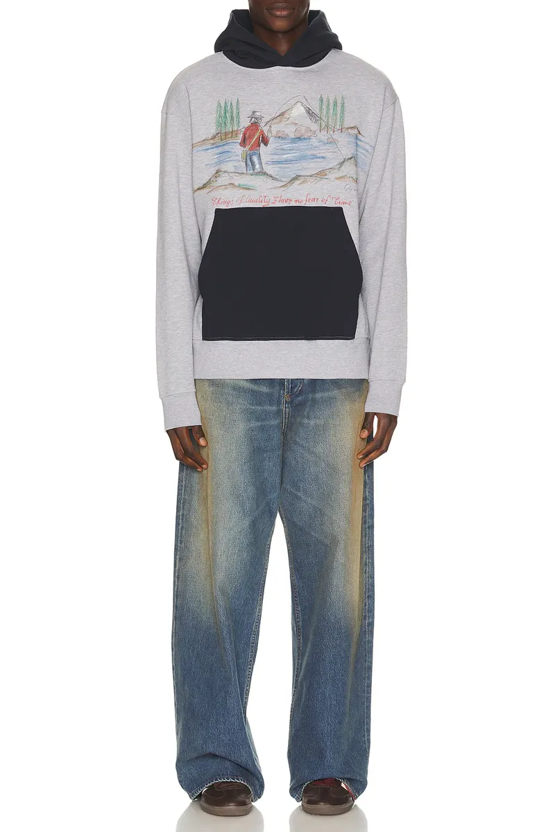 President's Bicolor Hand Pain Fishing Hoodie | Thumbnail 3 President's Bicolor Hand Pain Fishing Hoodie | Thumbnail 3