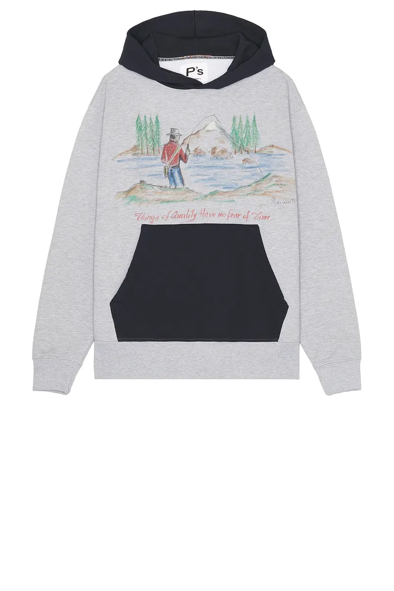President's Bicolor Hand Pain Fishing Hoodie | Thumbnail 4 President's Bicolor Hand Pain Fishing Hoodie | Thumbnail 4