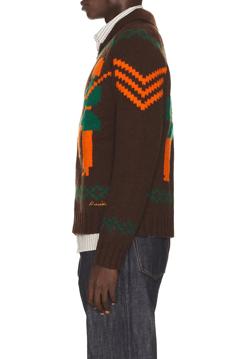 President's Cowichan Vintage Intarsia Sweater | Thumbnail 2 President's Cowichan Vintage Intarsia Sweater | Thumbnail 2