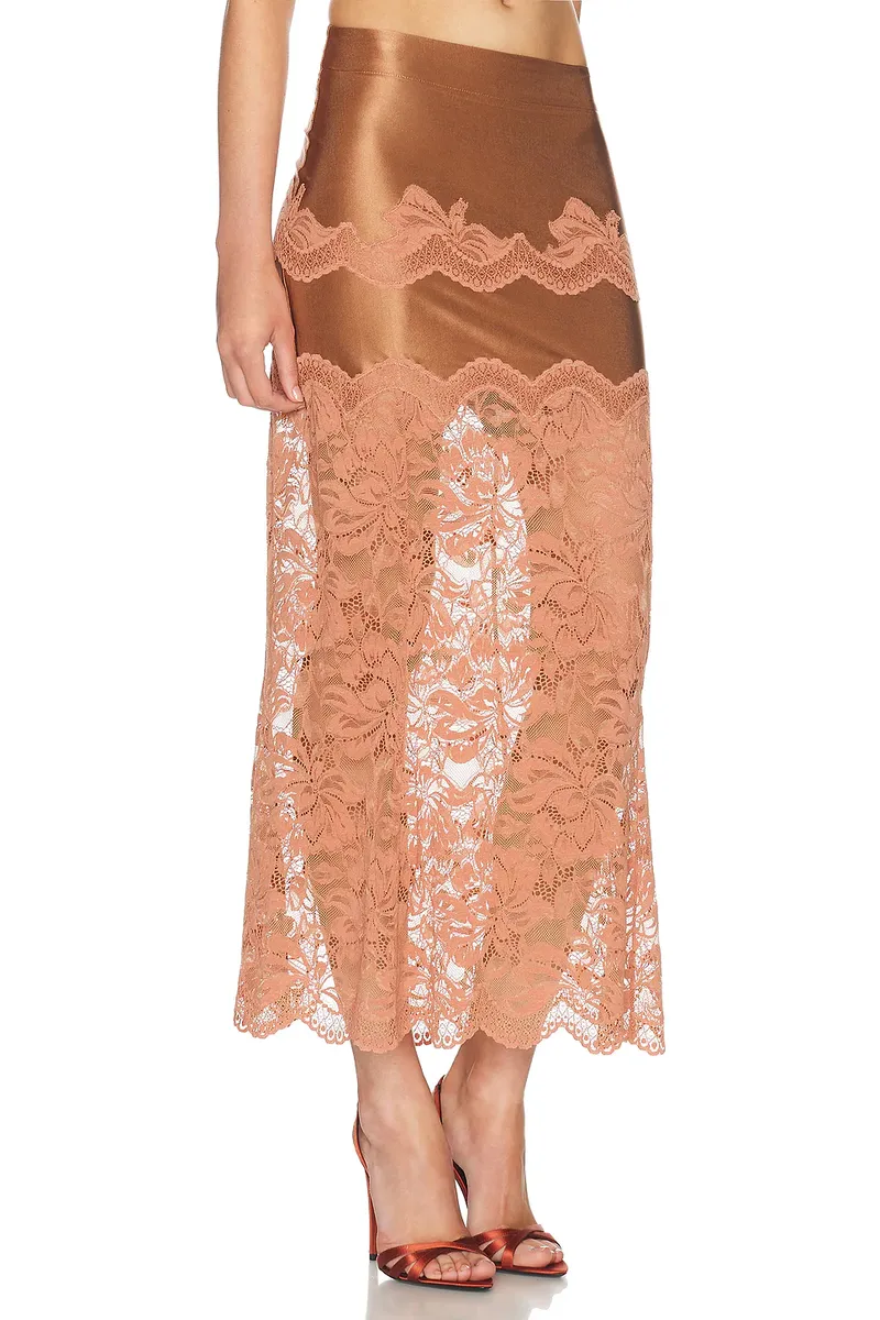 Rabanne Lace Skirt | Thumbnail 3