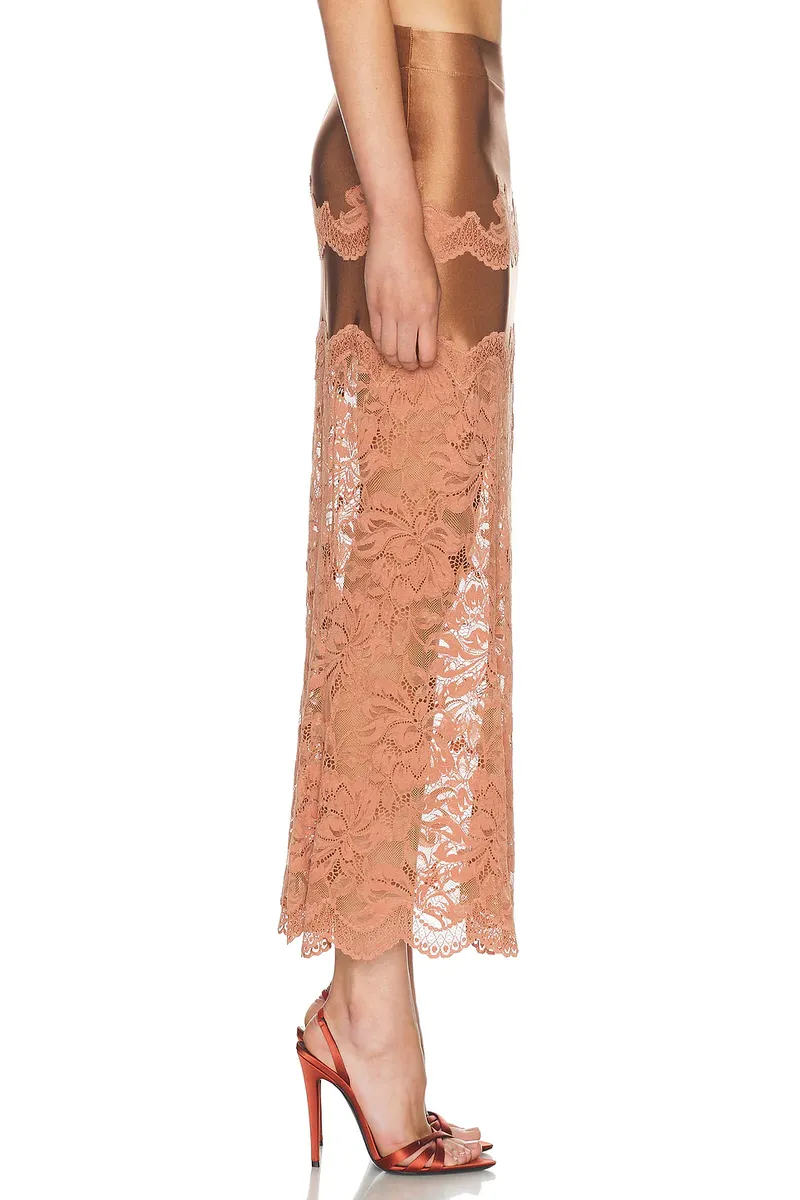 Rabanne Lace Skirt | Thumbnail 4