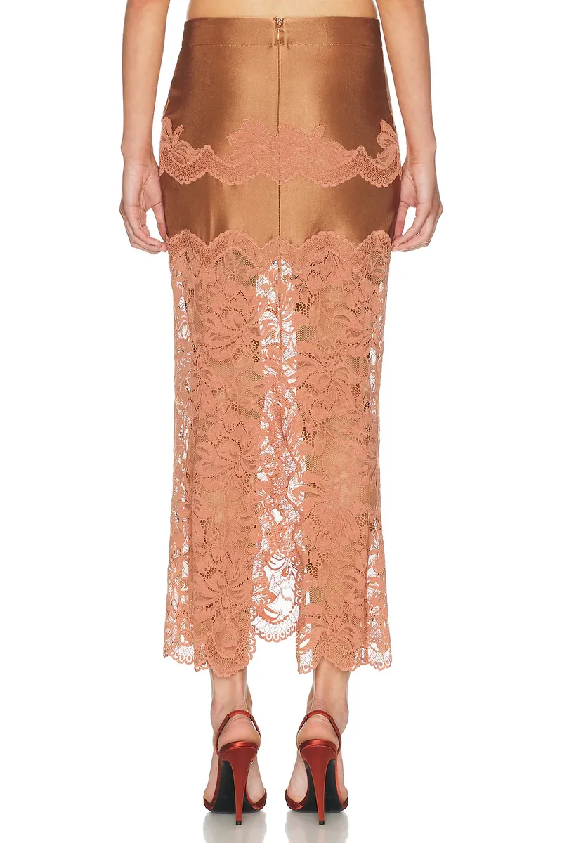Rabanne Lace Skirt | Thumbnail 5
