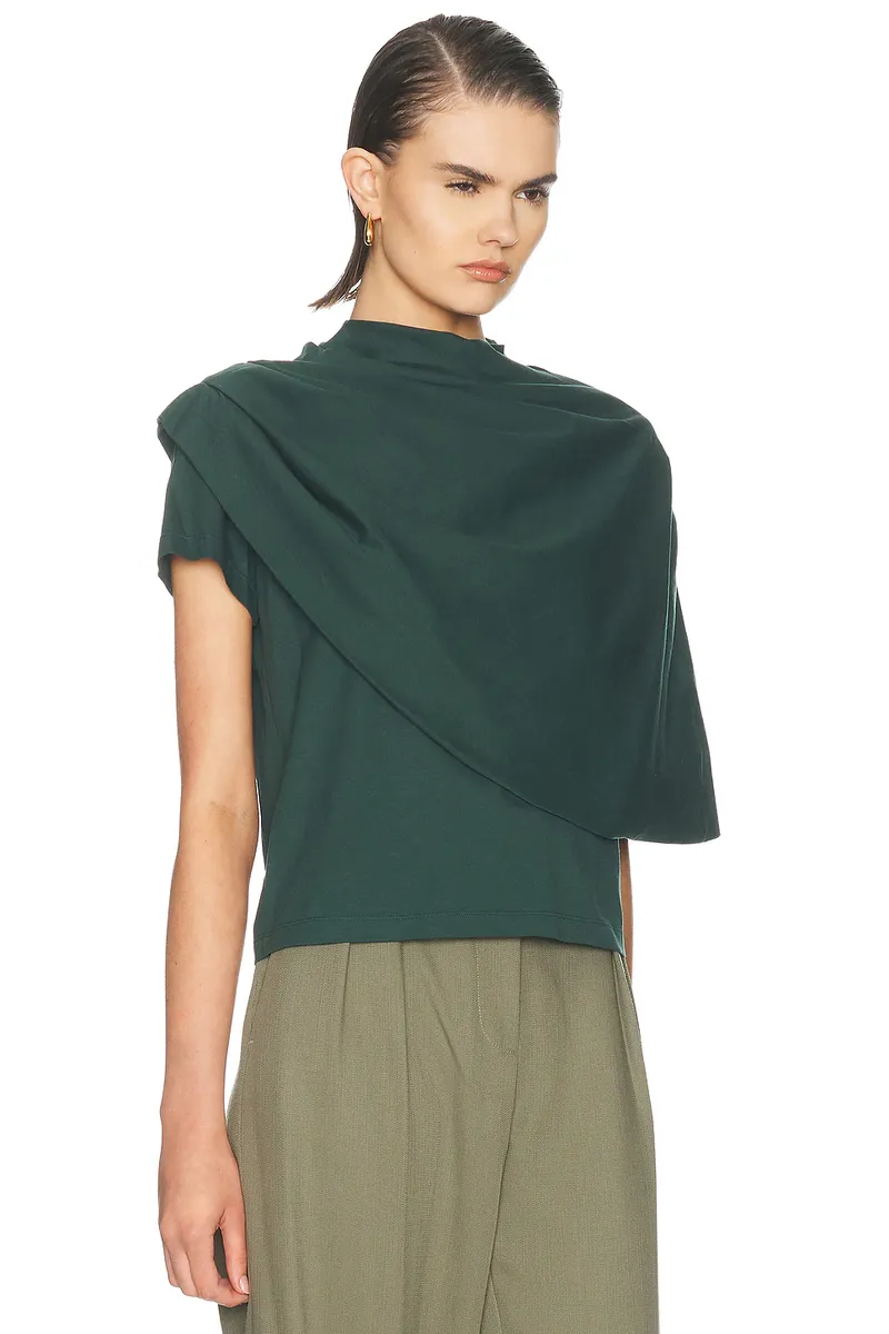 Magda Butrym Asymmetric Blouse | Thumbnail 2 Magda Butrym Asymmetric Blouse | Thumbnail 2