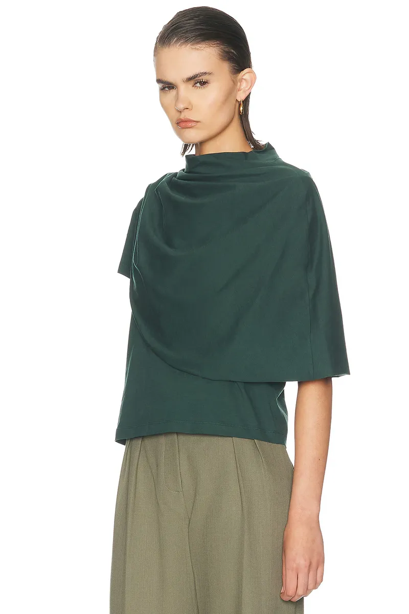 Magda Butrym Asymmetric Blouse | Thumbnail 3 Magda Butrym Asymmetric Blouse | Thumbnail 3