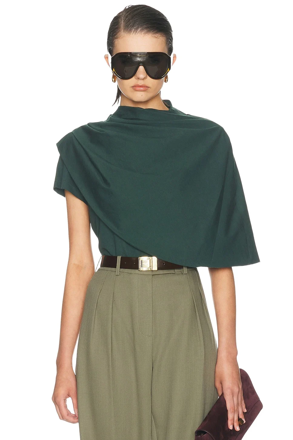 Magda Butrym Asymmetric Blouse