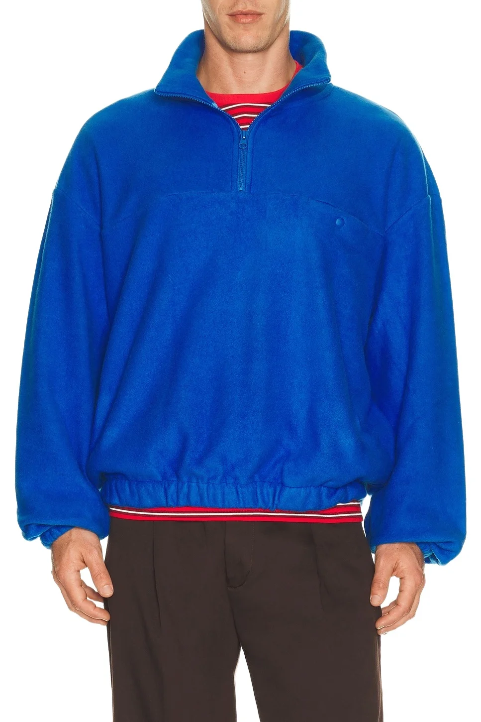 vowels Quarter Zip Sweater