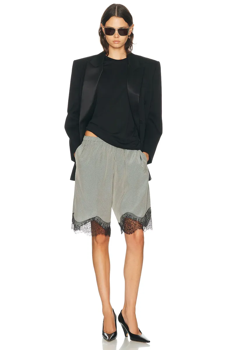 The Frankie Shop Baxter Lace Bermuda Shorts | Thumbnail 6 The Frankie Shop Baxter Lace Bermuda Shorts | Thumbnail 6