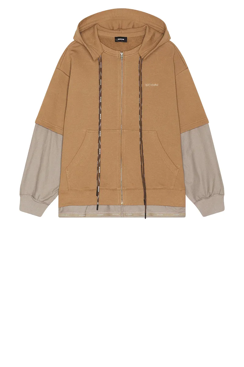 We11Done Layered Double String Zip Up Hoodie | Thumbnail 4 We11Done Layered Double String Zip Up Hoodie | Thumbnail 4
