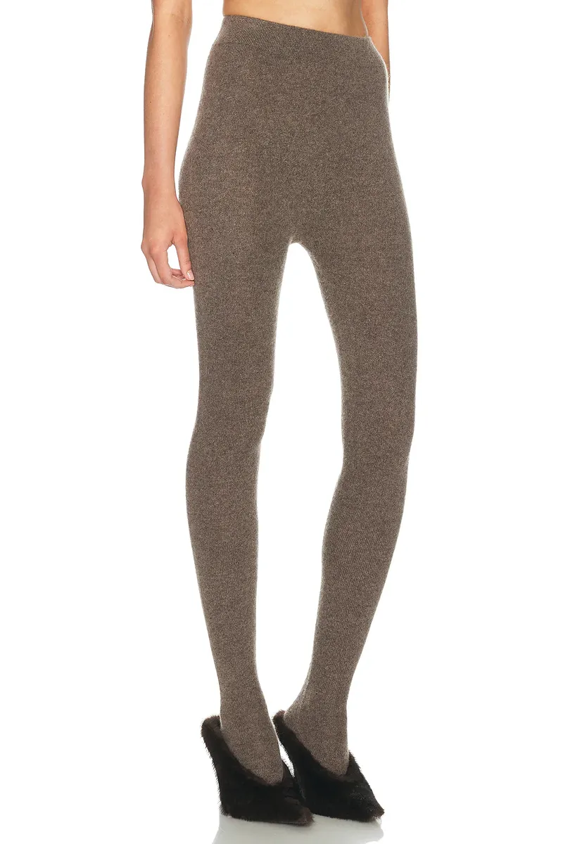 Nour Hammour Whit Cashmere Tights | Thumbnail 2