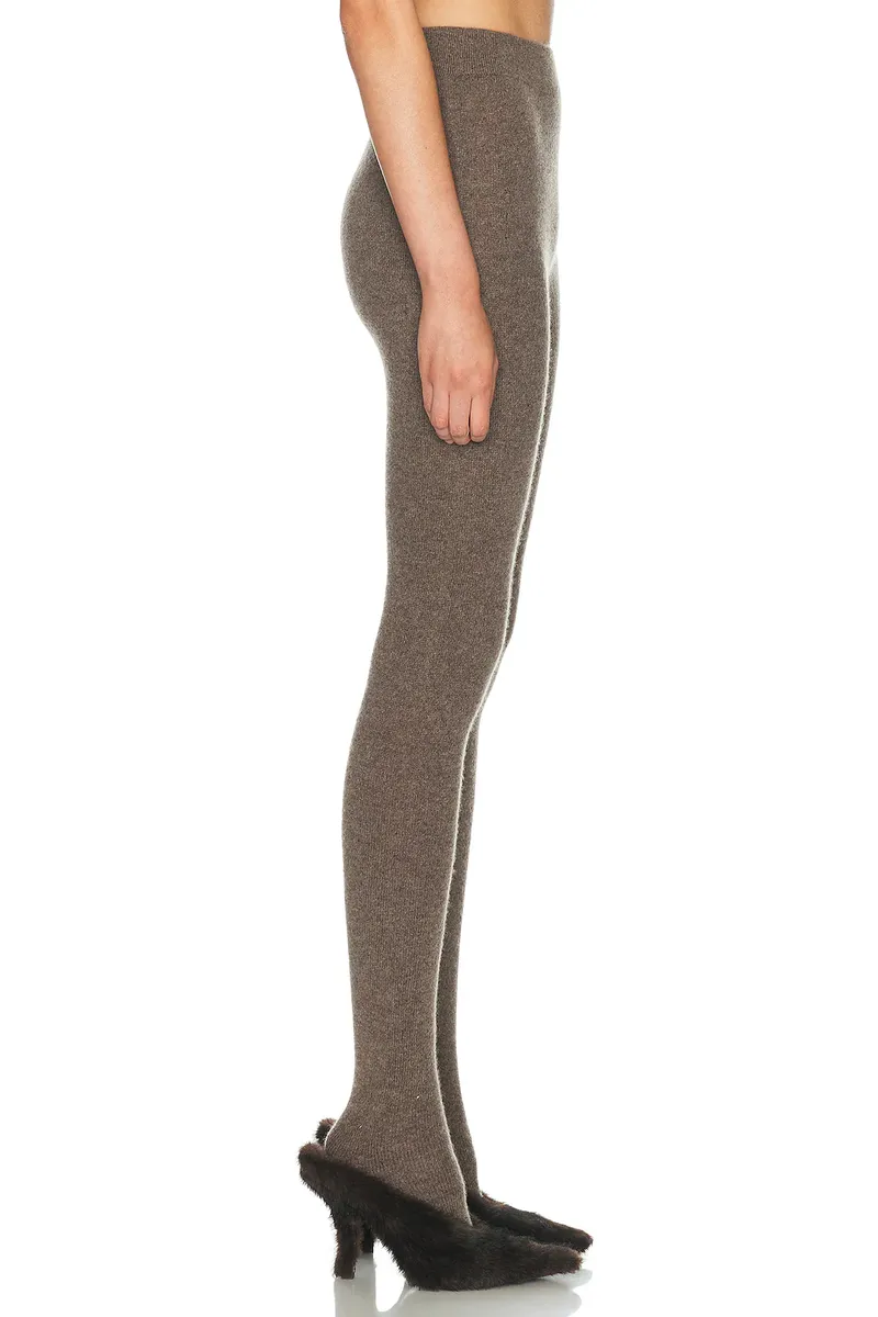 Nour Hammour Whit Cashmere Tights | Thumbnail 3