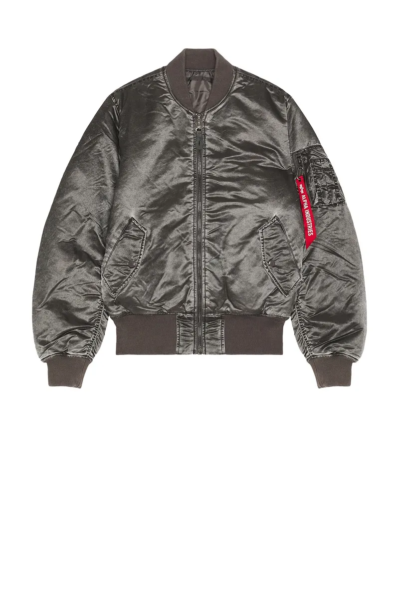 Alpha Industries MA-1 Heritage Fit Battlewash Flight Jacket | Thumbnail 5 Alpha Industries MA-1 Heritage Fit Battlewash Flight Jacket | Thumbnail 5