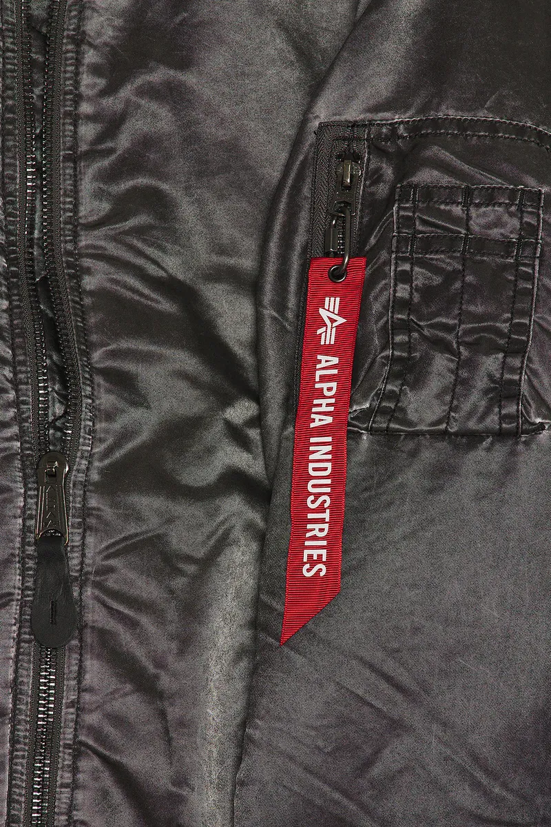 Alpha Industries MA-1 Heritage Fit Battlewash Flight Jacket | Thumbnail 6 Alpha Industries MA-1 Heritage Fit Battlewash Flight Jacket | Thumbnail 6