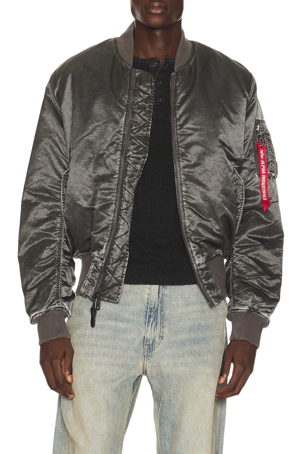 Alpha Industries MA-1 Heritage Fit Battlewash Flight Jacket