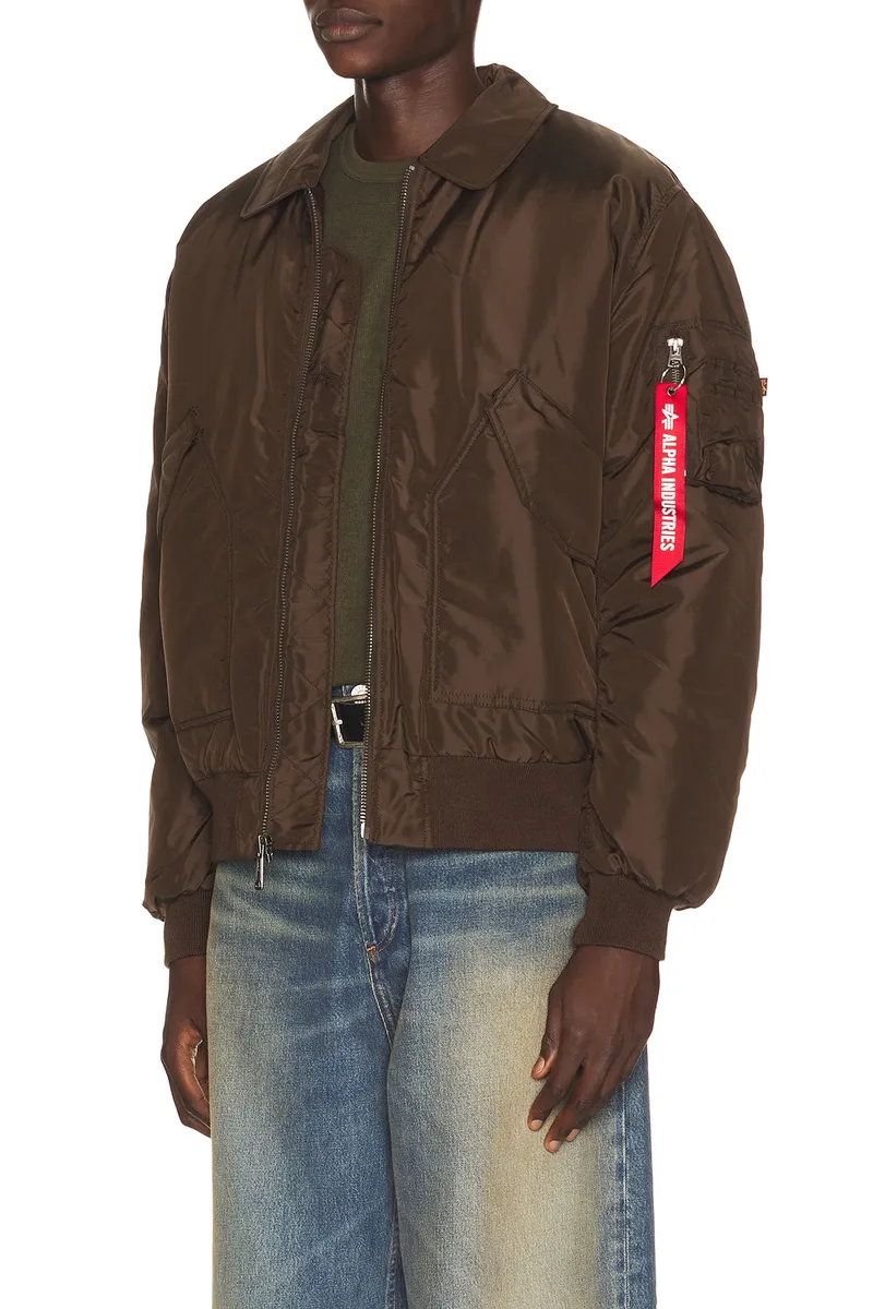 Alpha Industries CWU 45/P Relaxed Fit Flight Jacket | Thumbnail 2 Alpha Industries CWU 45/P Relaxed Fit Flight Jacket | Thumbnail 2