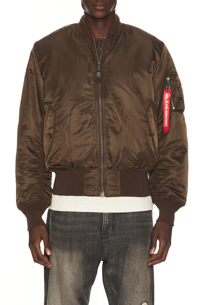 Alpha Industries MA-1 Heritage Fit Flight Jacket | Thumbnail 2 Alpha Industries MA-1 Heritage Fit Flight Jacket | Thumbnail 2