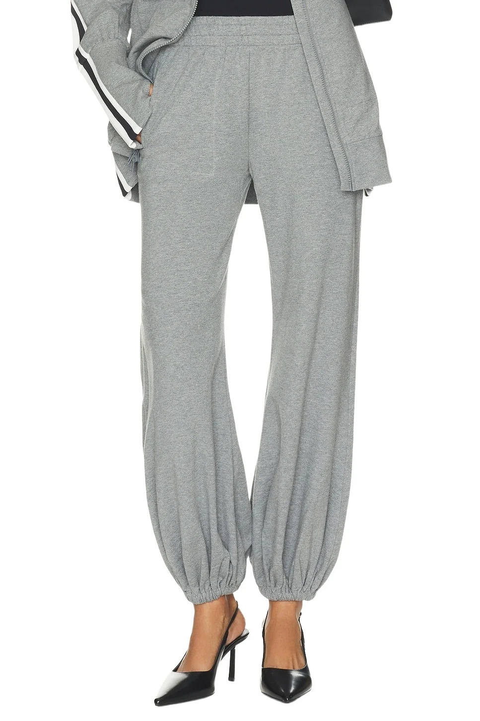 Norma Kamali Boyfriend Puff Jog Pant