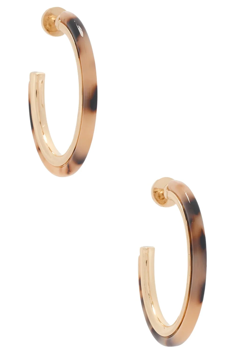 Tyla Acrylic Hoop Earrings Tyla Acrylic Hoop Earrings