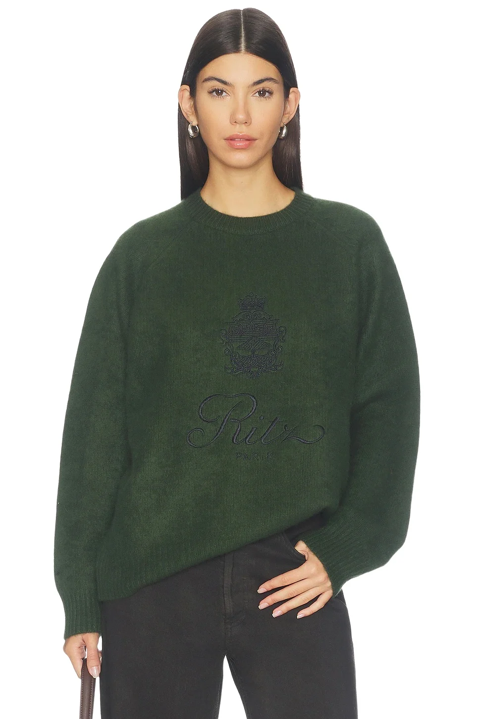 The Ritz Unisex Brushed Cashmere Sweater The Ritz Unisex Brushed Cashmere Sweater