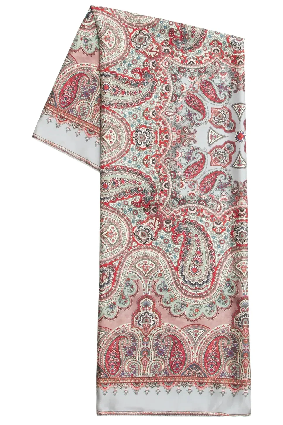 Zimmermann Printed Silk Maxi Square Scarf