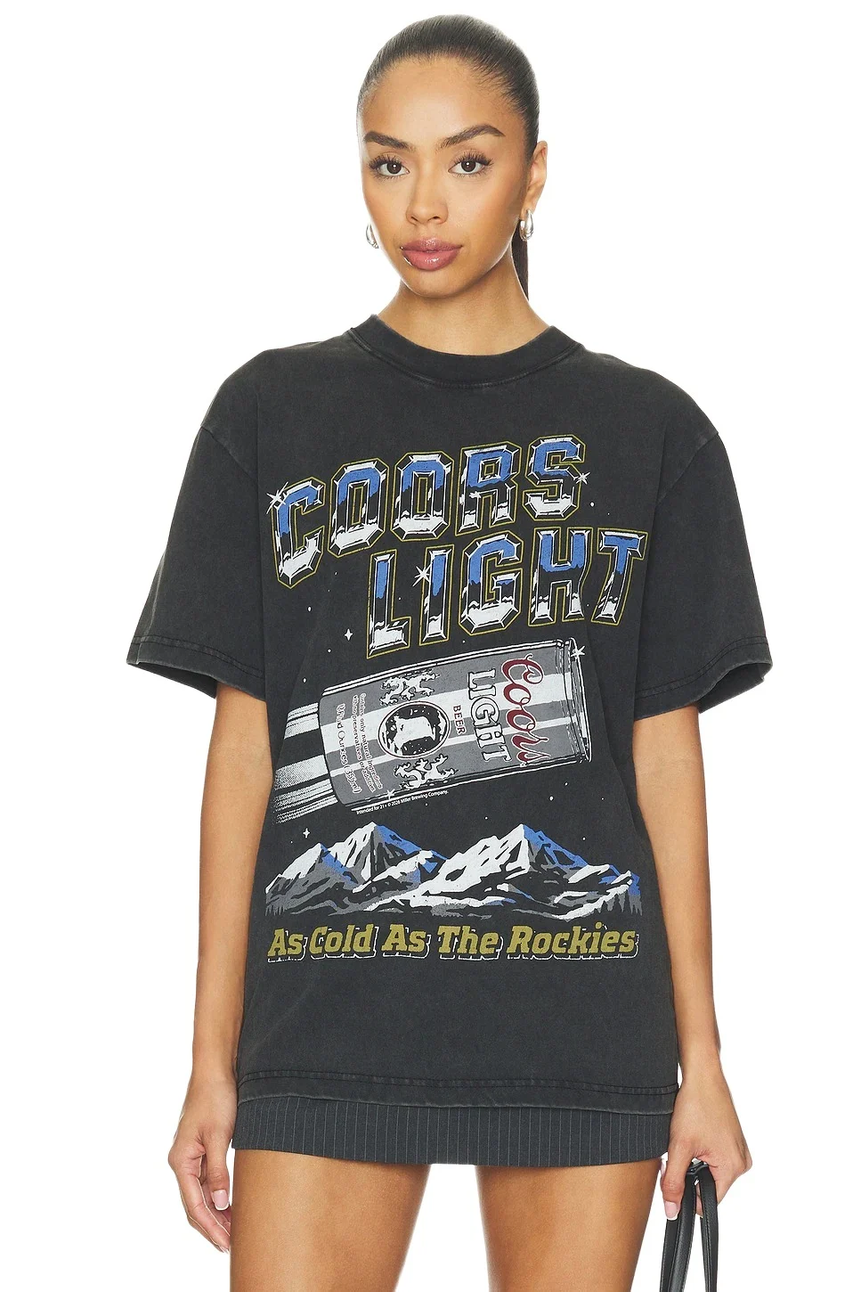 Junk Food Coors Light As Cold As The Rockies Tee