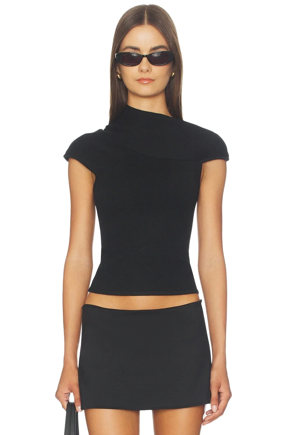 Lovers and Friends Kaeli Asymmetric-neck Sweater