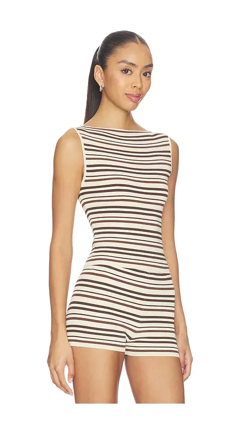 L'Academie Taylar Stripe Tank | Thumbnail 2 L'Academie Taylar Stripe Tank | Thumbnail 2