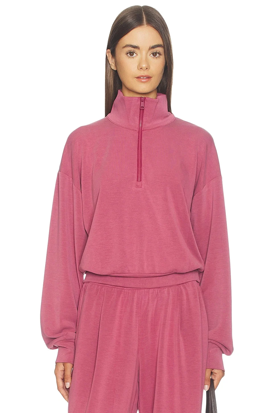 Beyond Yoga Cruiser Half Zip Cropped Pullover