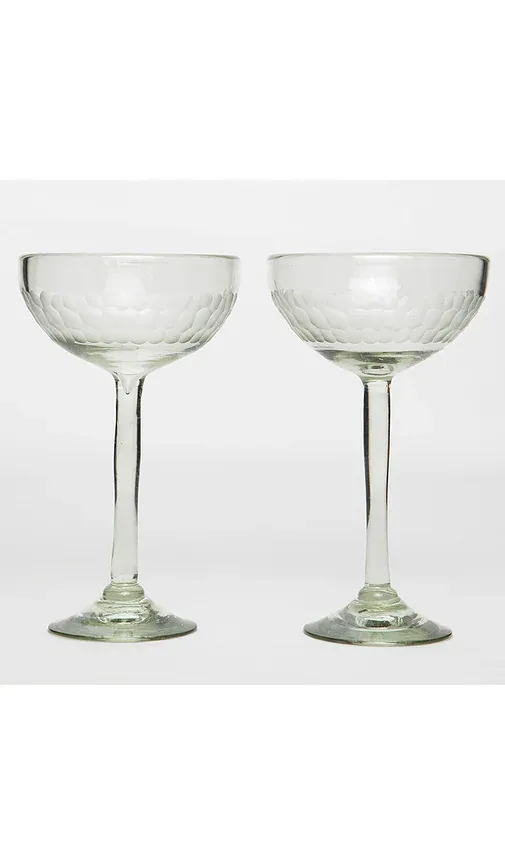 Verve Culture Coupe Glasses Set Of 2 | Thumbnail 2 Verve Culture Coupe Glasses Set Of 2 | Thumbnail 2