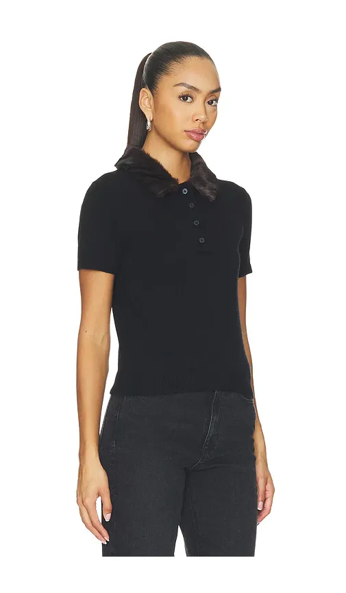 Simkhai Vayla Short Sleeve Polo | Thumbnail 2
