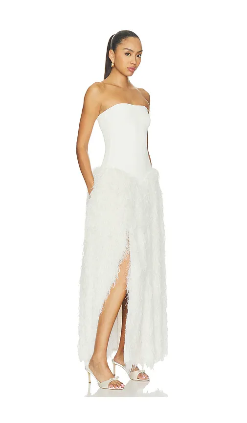 PatBo Lucia Fringe Long Dress | Thumbnail 2 PatBo Lucia Fringe Long Dress | Thumbnail 2
