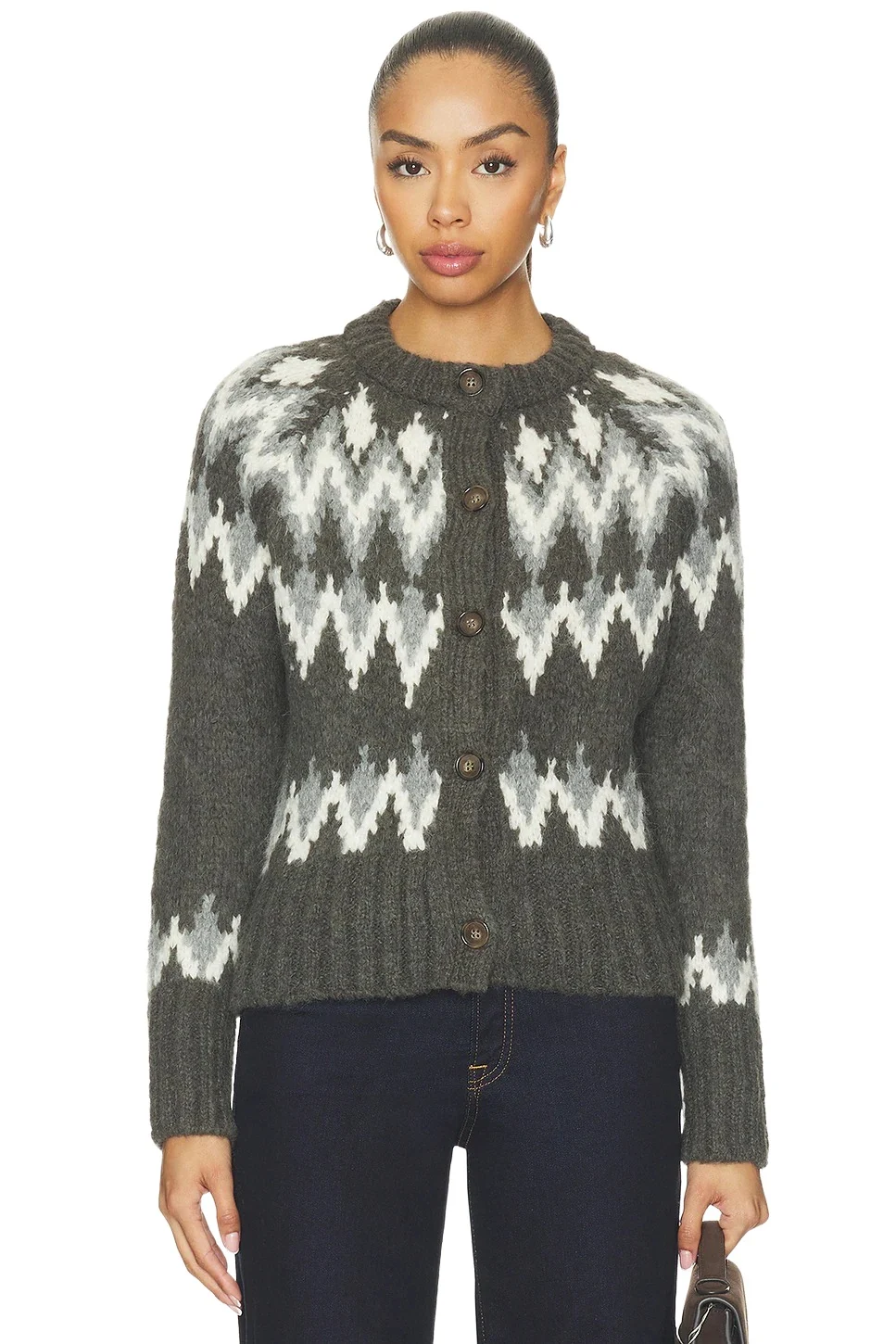 Christina Fairisle Cardigan Christina Fairisle Cardigan