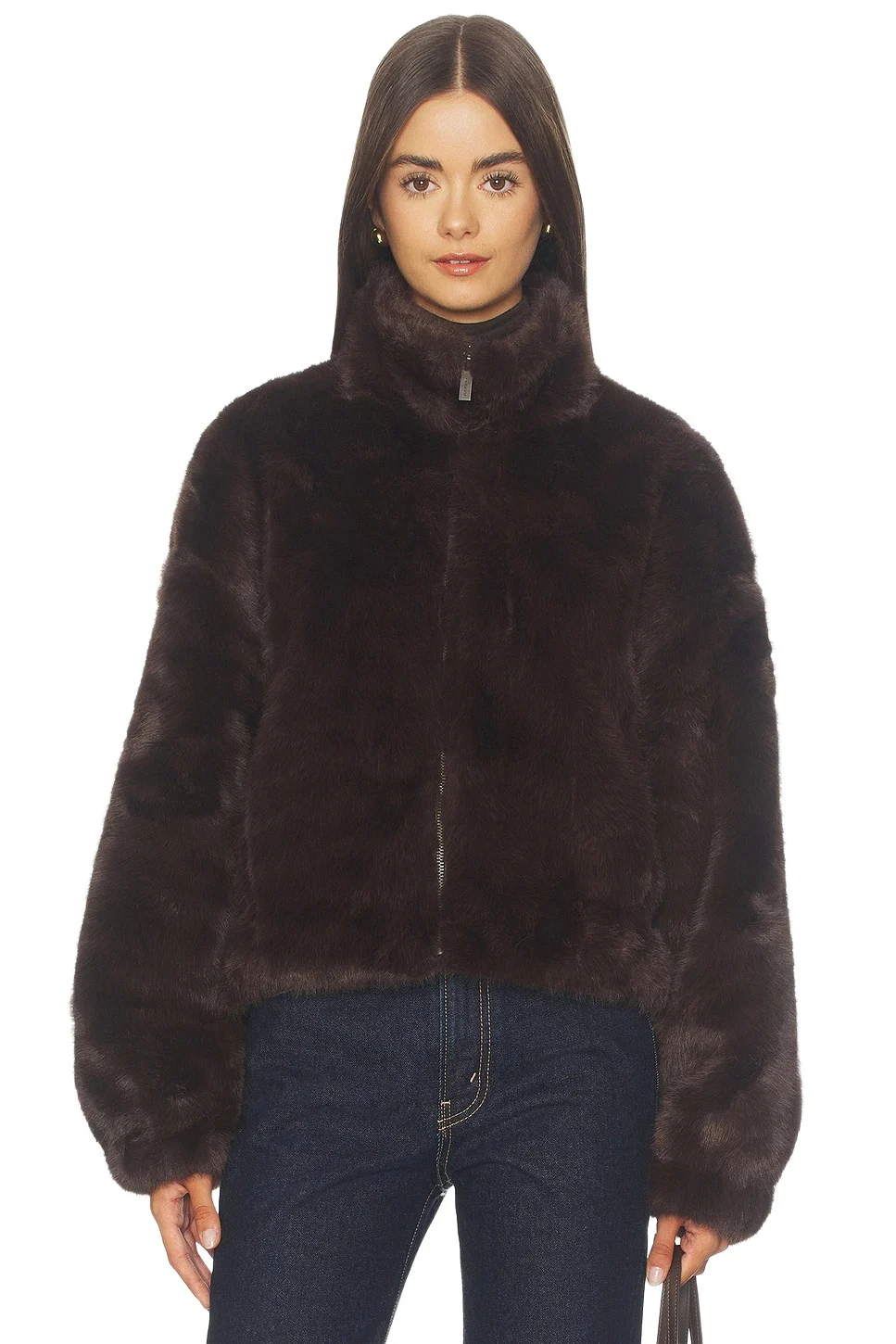 Sanctuary Everest Faux Fur Bomber Jacket
