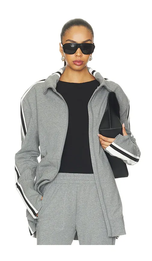 Norma Kamali Oversized Side Stripe Turtle Jacket | Thumbnail 2 Norma Kamali Oversized Side Stripe Turtle Jacket | Thumbnail 2