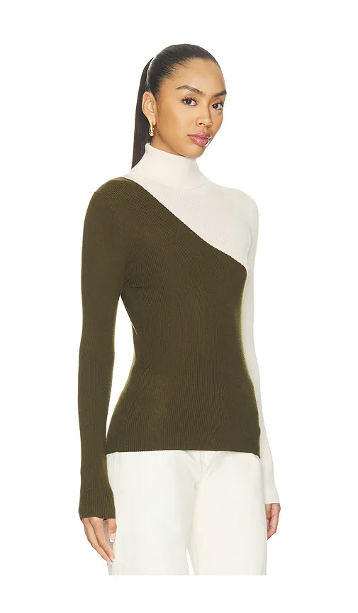 Essentiel Antwerp Koncert Bicolour Turtleneck | Thumbnail 2 Essentiel Antwerp Koncert Bicolour Turtleneck | Thumbnail 2