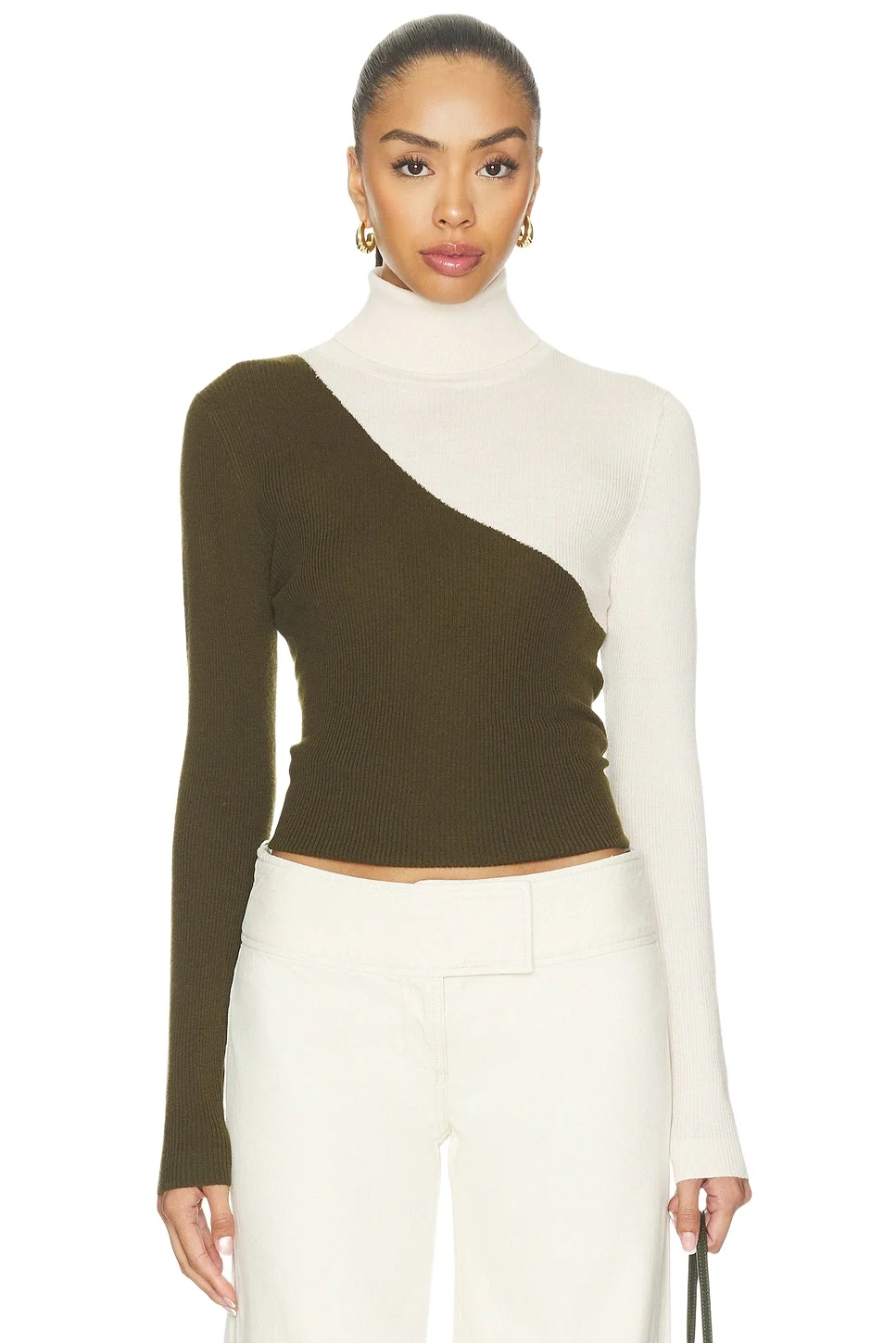 Essentiel Antwerp Koncert Bicolour Turtleneck