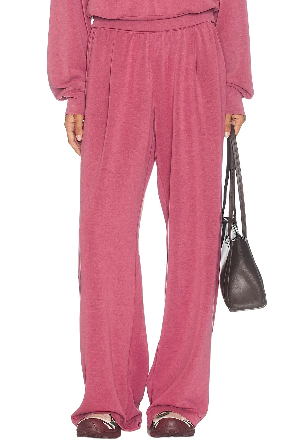 Luxe Sandwash Jersey Puddle Leg Luxe Sandwash Jersey Puddle Leg
