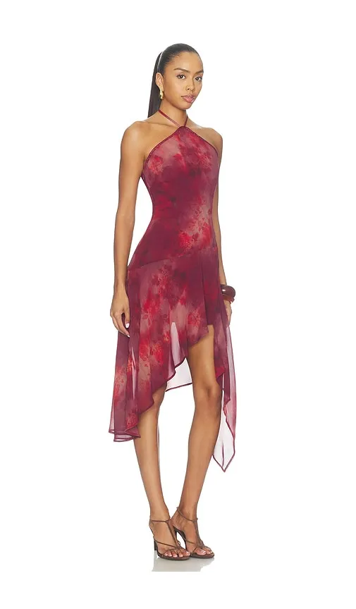 Runaway The Label Angeline Handkerchief Mini Dress | Thumbnail 2 Runaway The Label Angeline Handkerchief Mini Dress | Thumbnail 2