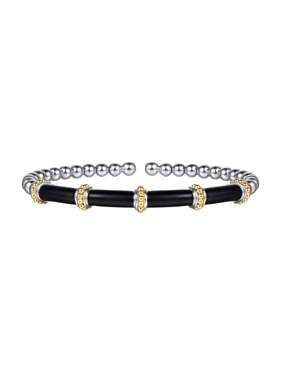Women's Bujukan 14K Yellow Gold Split Bangle Women's Bujukan 14K Yellow Gold Split Bangle