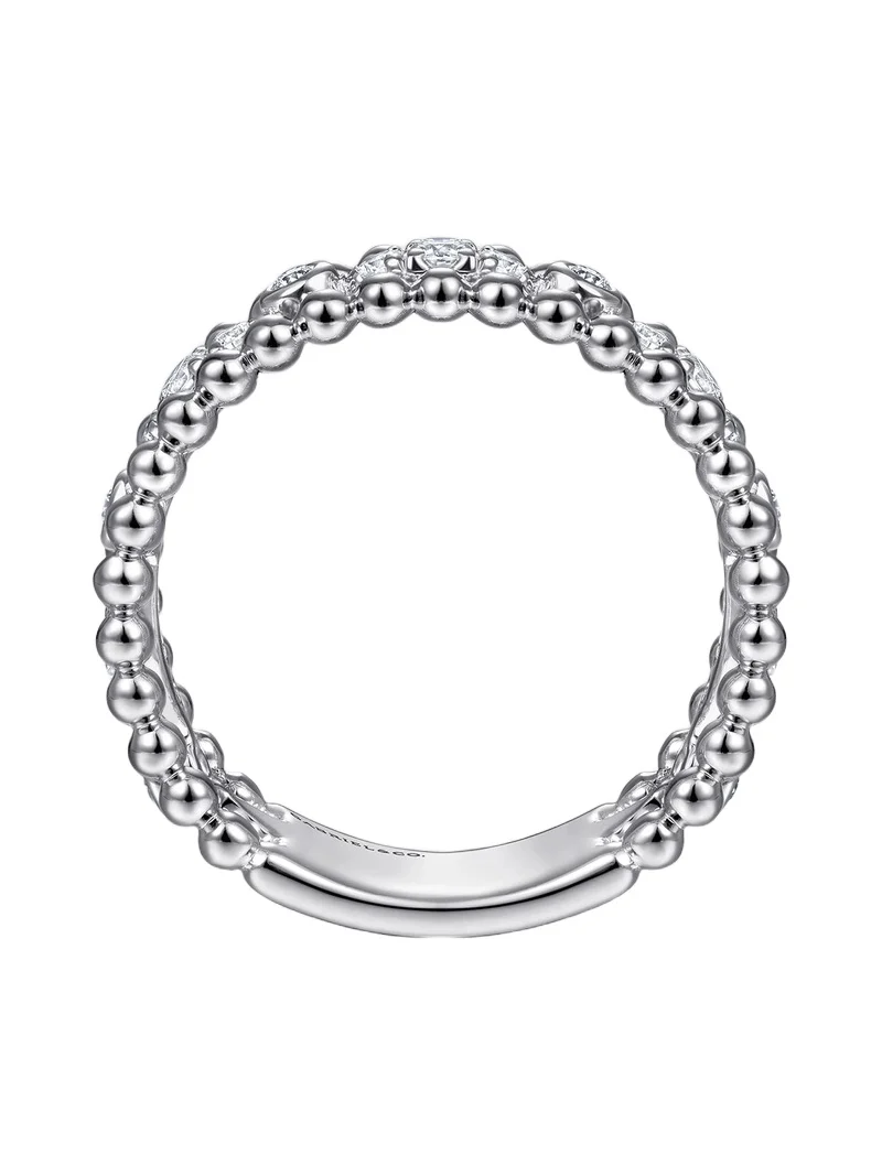 Women's Bujukan Sterling Silver & White Sapphire Triple-Band Ring Women's Bujukan Sterling Silver & White Sapphire Triple-Band Ring