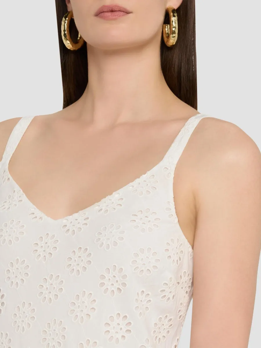 Johnny Was Women's Gigi Eyelet-Embroidered Cotton-Blend Maxi Dress | Thumbnail 5 Johnny Was Women's Gigi Eyelet-Embroidered Cotton-Blend Maxi Dress | Thumbnail 5
