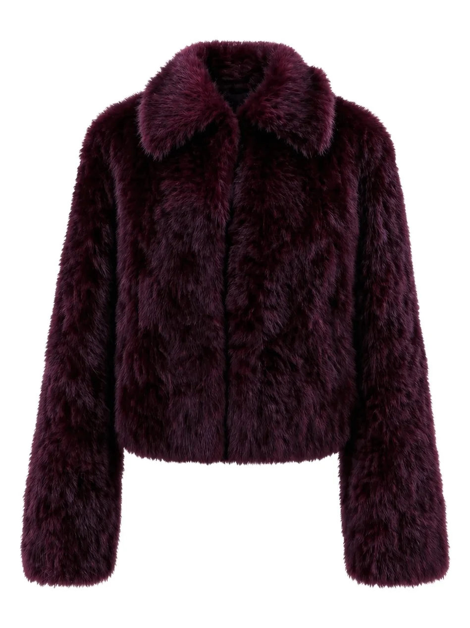 Women's The Lara Faux-Fur Crop Coat Women's The Lara Faux-Fur Crop Coat