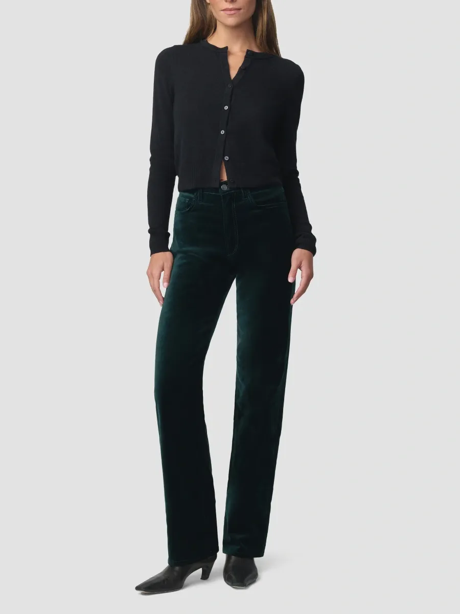 Joe's Jeans Women's The Margot Velveteen High-Rise Straight-Leg Jeans | Thumbnail 2 Joe's Jeans Women's The Margot Velveteen High-Rise Straight-Leg Jeans | Thumbnail 2