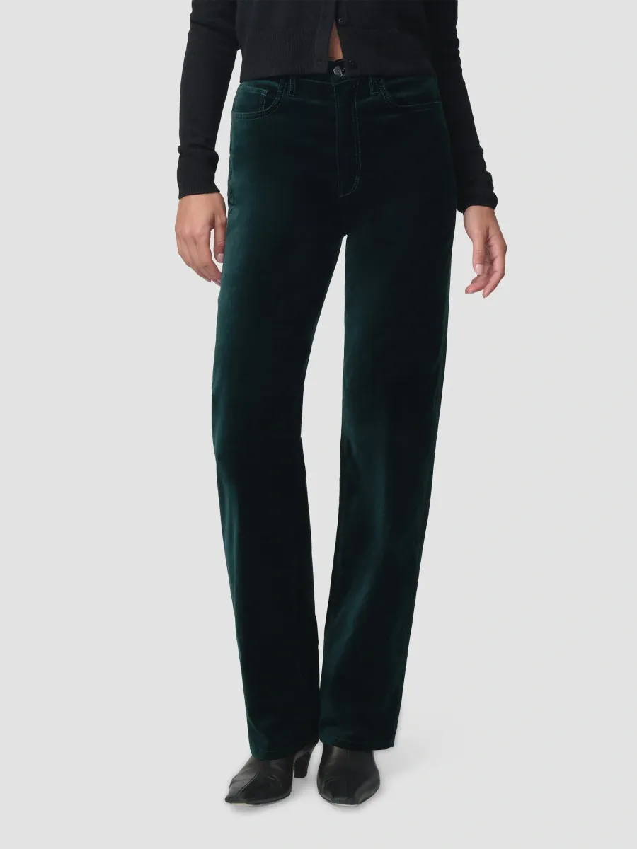 Joe's Jeans Women's The Margot Velveteen High-Rise Straight-Leg Jeans | Thumbnail 4 Joe's Jeans Women's The Margot Velveteen High-Rise Straight-Leg Jeans | Thumbnail 4