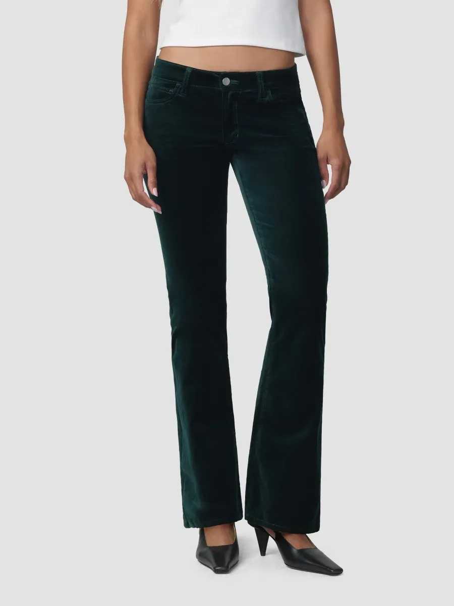 Joe's Jeans Women's The Naomi Velveteen Mid-Rise Straight-Leg Jeans | Thumbnail 4