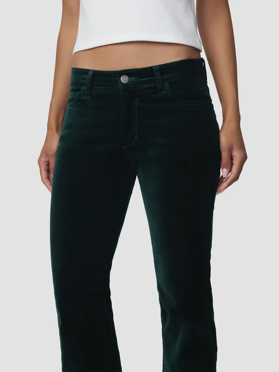 Joe's Jeans Women's The Naomi Velveteen Mid-Rise Straight-Leg Jeans | Thumbnail 5