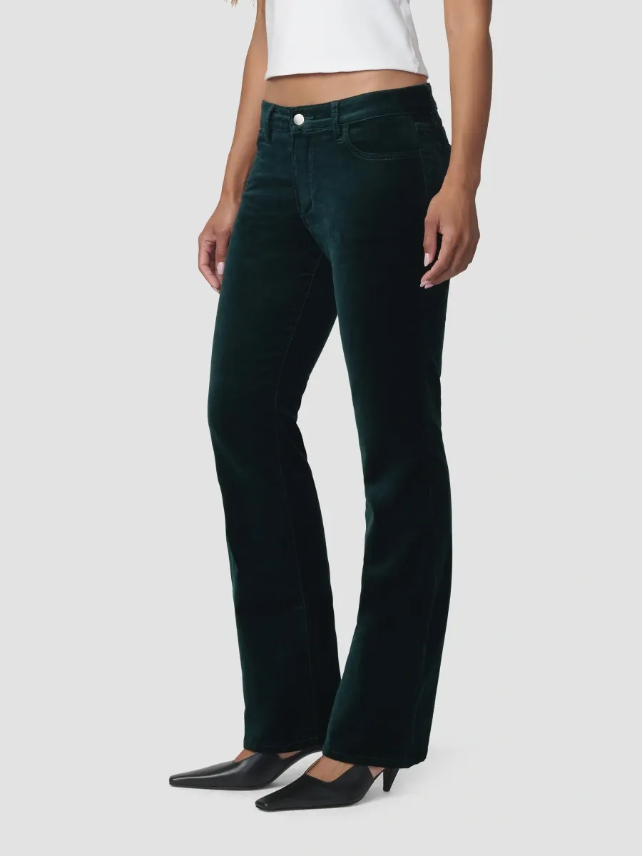 Joe's Jeans Women's The Naomi Velveteen Mid-Rise Straight-Leg Jeans | Thumbnail 6