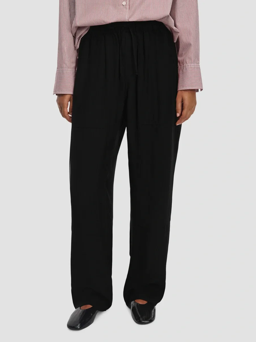 rag & bone Women's Atlas Drawstring Satin Pants | Thumbnail 3 rag & bone Women's Atlas Drawstring Satin Pants | Thumbnail 3